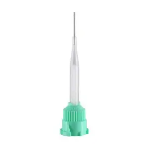 Puntali Automix trasparenti con cannula metallica piegabile di calibro 19