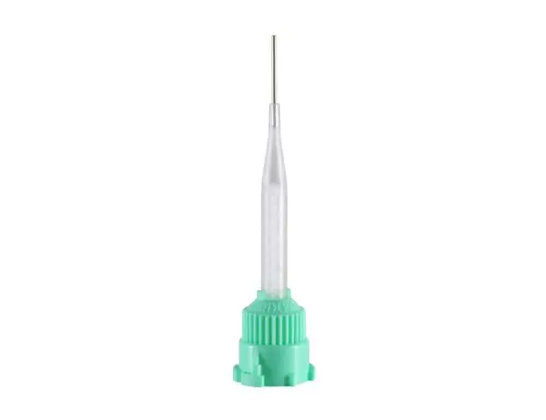 Puntali Automix trasparenti con cannula metallica piegabile di calibro 19