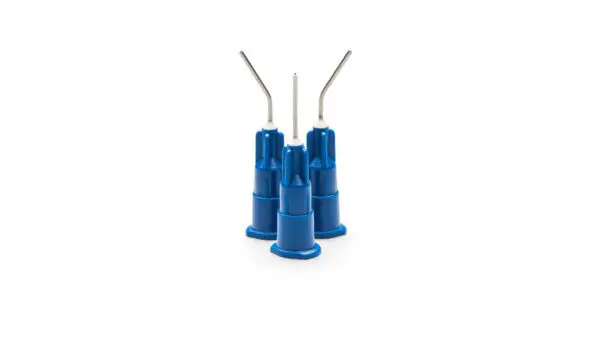 Punte pre-curvate blu scuro calibro 22