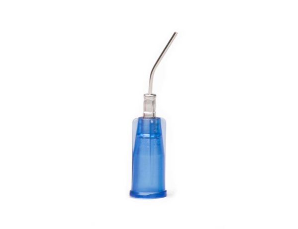 Punte pre-curvate blu scuro calibro 22