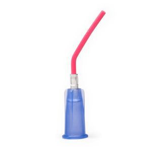 Punte contagocce rosse prebentate blu scuro calibro 22
