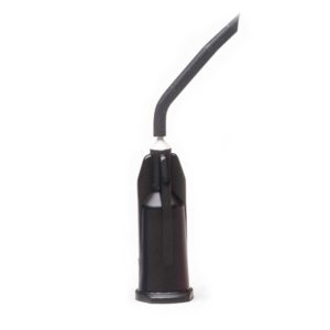 Punte contagocce nere pre-curvate calibro 22