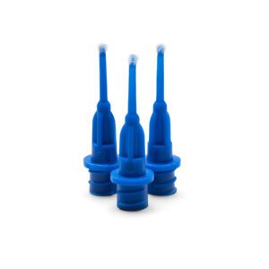Punte floccate in plastica