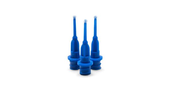 Punte floccate in plastica